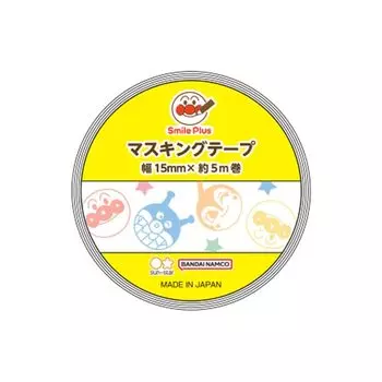 Sunstar Stationery Anpanman Masking Tape Anpanman Smile Plus Flyer 3920010H