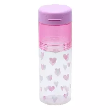 Sunstar Stationery Bottle Pencil Happy S2277123 Case, Spring, Heart,