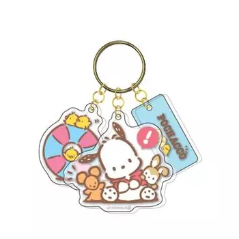 [Sunstar Stationery] брелок с персонажами sanrio акриловые персонажи sanrio Pochacco S8348219