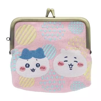 Sunstar Stationery Chikawa Pouch Mini Clasp Embroidery Chikawa Hachiware S2323583 &