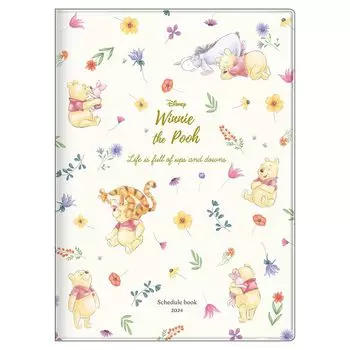 Sunstar Stationery Disney 2024 Monthly S2956977 Planner, B6, Flyer,