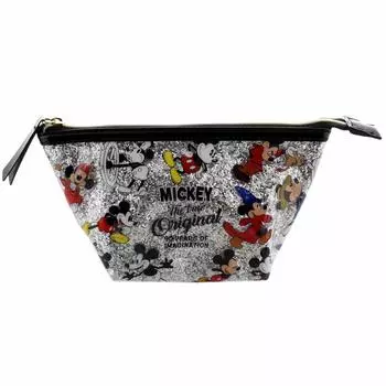 Канцелярские принадлежности Sunstar Disney Pen Pouch New Life Collection Микки Маус 90-я годовщина, серебристый S1417347 серебряный