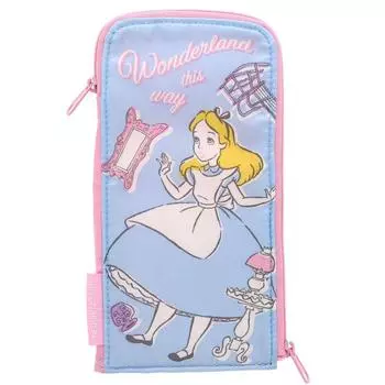 Sunstar Stationery Disney Pencil Case Neocritz Flat Alice S1413961