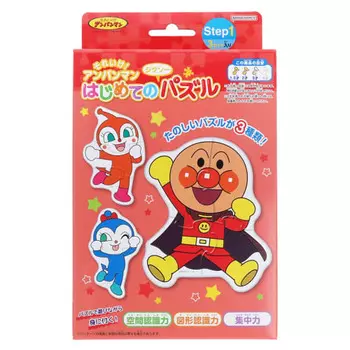 Sunstar Stationery Go! Anpanman First Jigsaw Puzzle Step1 Red 5280009B