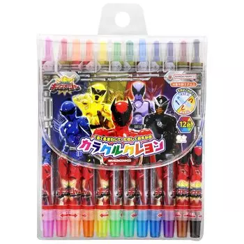 Sunstar Stationery Karakuru Crayon King Sentai King Auger 1785740A