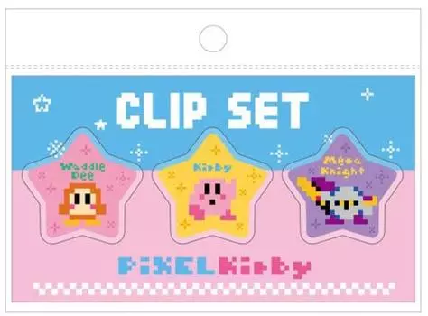 Sunstar Stationery Kirby Acrylic Clip by Makoto Ozu S3622398