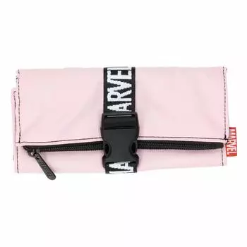 Sunstar Stationery Marvel Roll Pencil Case Charapare Pink S1418831