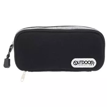 Sunstar Stationery Outdoor Pencil Case 2 Rooms Black S1414690