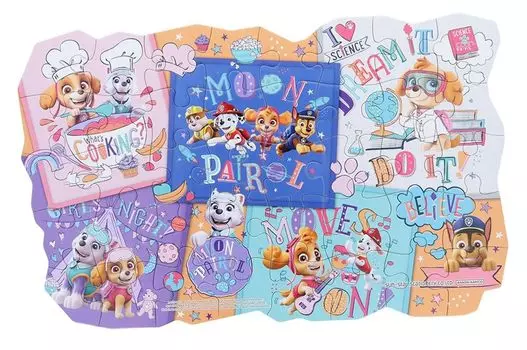 Sunstar Stationery Paw Patrol play Jigsaw puzzle 40 pieces 2652278B Let s together!
