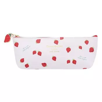 Sunstar Stationery Pen Case Slim ICHIGO Strawberry B Pattern S1427148