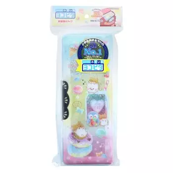 Пенал для канцелярских принадлежностей Sunstar Yokopita с голограммой Animal Sugar S1314173