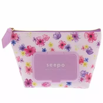 Sunstar Stationery Pouch Seepo Happy Fleur Bouquet S1419870