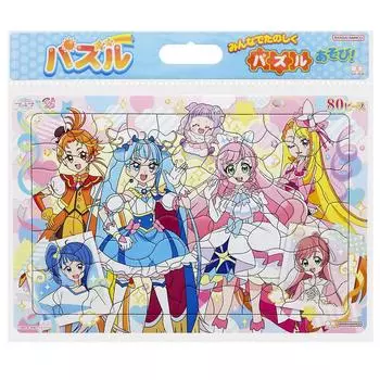Sunstar Stationery Puzzle 80P Expanding Precure 6394340A Sky!