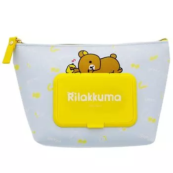Sunstar Stationery Rilakkuma Disinfecting Sheet Seepo Rilakkuma A S2314126 Pouch, Pattern,