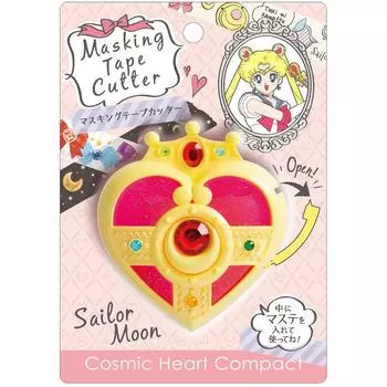 Sunstar Stationery Sailor Moon Masking Tape Cutter Cosmic Heart S4833139 розовый