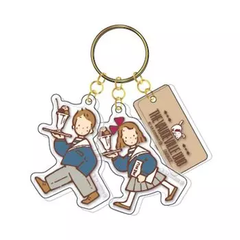 [Sunstar Stationery] Sanrio Character Keychain Acrylic Retro Sanrio Characters Vaudeville Duo S8348189