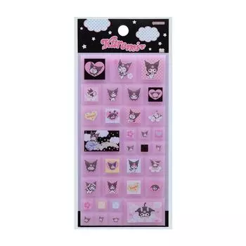 Sunstar Stationery Sanrio Character Seal Tile Y2K Kuromi S8590575