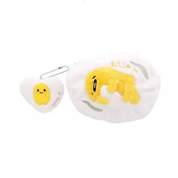 Sunstar Stationery Sanrio Nakayoshi Pouch Set Gudetama and Gyudechama S2277883
