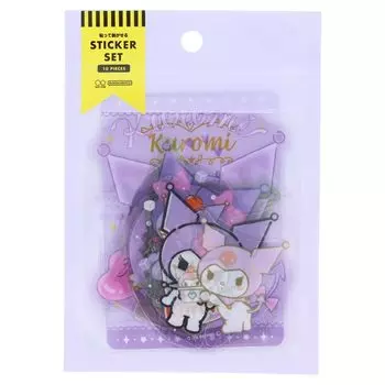 Sunstar Stationery Sanrio Seal Sticker Kuromi S8589151