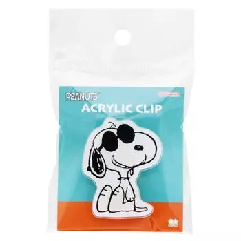 Sunstar Stationery Snoopy Acrylic Woodstock Brothers S3623386 Clip, Clip, & Snoopy,