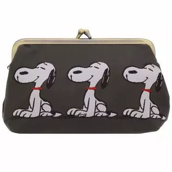 Sunstar Stationery Snoopy Kiryu Тканый Застежка S2284049 Косметичка, Косметичка, Серый, серый
