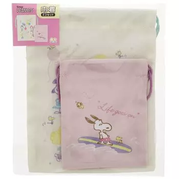 Sunstar Stationery Snoopy Набор блестящих шнурков с сумкой S2313898, 2, Розовый, розовый