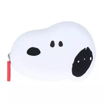 Sunstar Stationery Snoopy Pouch Silicone COMICAL SCENES Red S2322056 красный