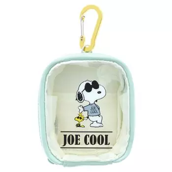 Sunstar Stationery Snoopy Pouch with Carabiner Joe Cool S2322773