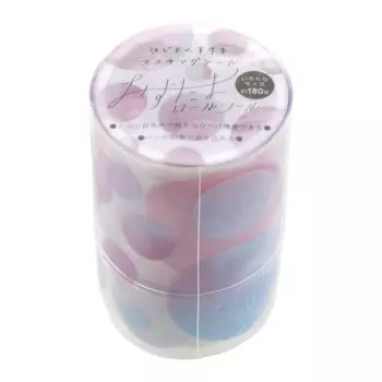 Sunstar Stationery Sticker Water Drop Roll Petals on the Water S8588147 Roll, Sticker, Surface,