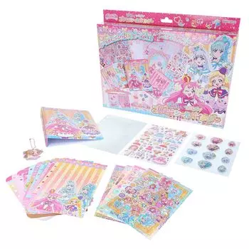 Sunstar Stationery Wandaful Seal Binder для детей от 3 лет и старше Раскраска «Грива тюленя» 4524350A PreCure! До Киры