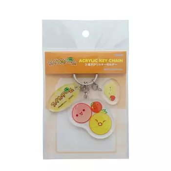 Sunstar Stationery Watermelon Game Keychain Acrylic B Pattern S8347409