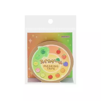 Sunstar Stationery Watermelon Game Masking Tape B Pattern S8591784