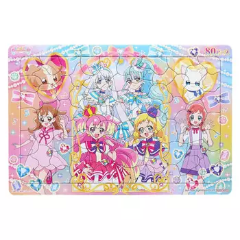 Sunstar Stationery Wonderful PreCure! Puzzle 80 pieces 6394350A