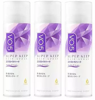 Sunstar VO5 Super Keep Hair Spray Slightly Scented 330 г x 3 шт. [Оптовая закупка] (Экстра-хард)