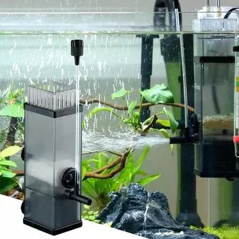 Sunsun Встроенный фильтр для аквариума Fish Tank 300L/H Фильтр для удаления масла из аквариума Мембранная фильтрация Насыщение кислородом Аксессуары для аквариума UK Plug