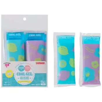 Sunup BBQ xx 19 см Ланч-бокс охлаждающий гелевый хладоэлемент, прозрачный, 1,5 13,5 HRZ-4