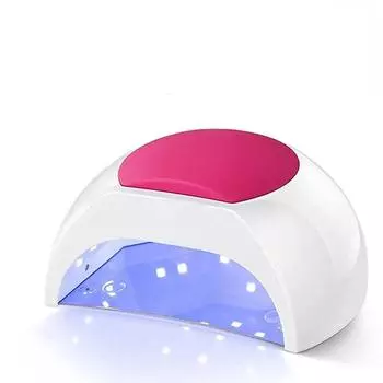 SUNUV 48W лампа для ногтей УФ-лампа SUN2 сушилка для ногтей UVLED гелевая сушилка для ногтей инфракрасный датчик с розовой силиконовой подушечкой для салонного использования