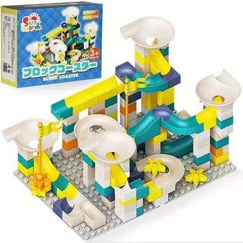 Sunwards Block Coaster Duplo Block Gift Package Duplo Anpanman Block Pytagora Switch Educational Toy Marble Rolling Slope Toy Block Ball Rolling