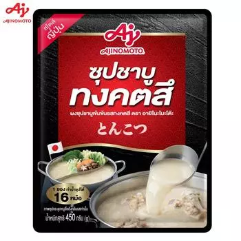 Суп-концентрат Ajinomoto со вкусом Тонкоцу 450 г 1 шт. / 3 шт. 450 g