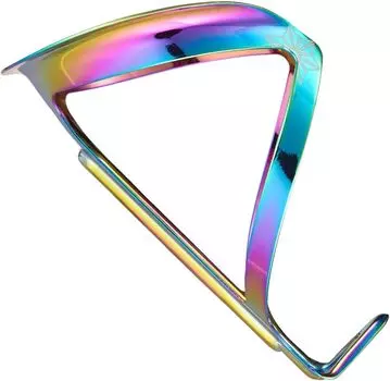 Supacaz Cycling Bottle Cage Fly Cage Ano Oil Slick - -