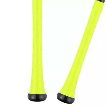 Supacaz Super Sticky Kush Bat Grip Neon Tape, Baseball, Softball, Pre-Cut, Yellow, 111-152, 0.5mm