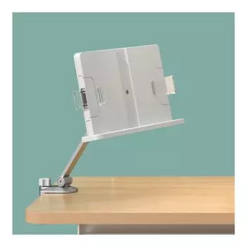 SupeDesk Book C Clamp Настольная подставка для чтения Без высоты Угол наклона 360 градусов Подставка для книг и планшетов, кронштейн, кафедра, тип, стол, книжная стойка, экономия, шаги,