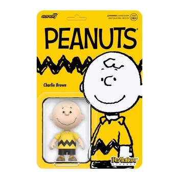 Super7 Фигурка реакции Peanuts Wave 07 Фигурка Чарли Брауна -