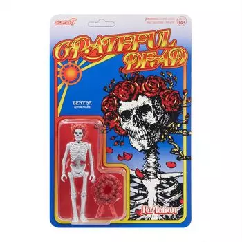 Супер 7 Grateful Dead Реакционная фигурка Берта - белый