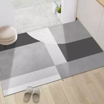 Super Absorbent Leather Doormat Outdoor Entrance Doormat For Living Room Welcome Indoor Bathroom Carpet Anti-Slip Bedroom Rugs 50x80cm