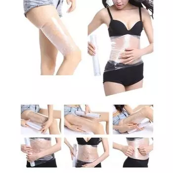 Супер-эластичный пояс для похудения в сауне, сжигание целлюлита, обертывания для тела, талии, бедра, формирователь для похудения