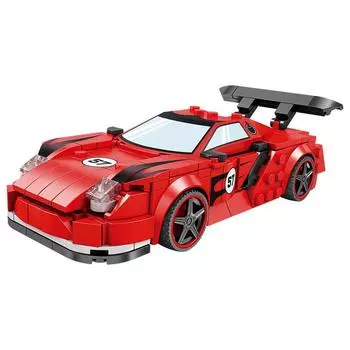 Супер автомобиль Санна MOC строительные блоки и конструктор игрушка, взрослые коллекционные модели машин набор для детей