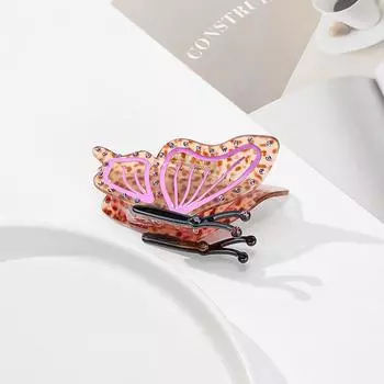 Супер бессмертная трехмерная заколка-бабочка, зажим, темпераментный аксессуар для волос, зажим-акула для волос, головной убор