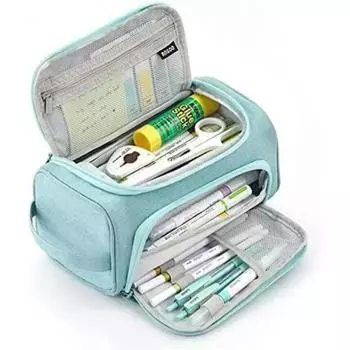 Super Big Pencil Case Cute Pencil Box Storage Bag Large Capacity for Boy Girl Kid s Gift Multipurpose Pencil Bag School Stationery фиолетовый