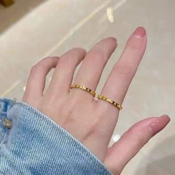 Супер блестящее, нежное, многогранное женское кольцо в форме ромба. Взрывной, простой и высококачественный дизайн для подарка.